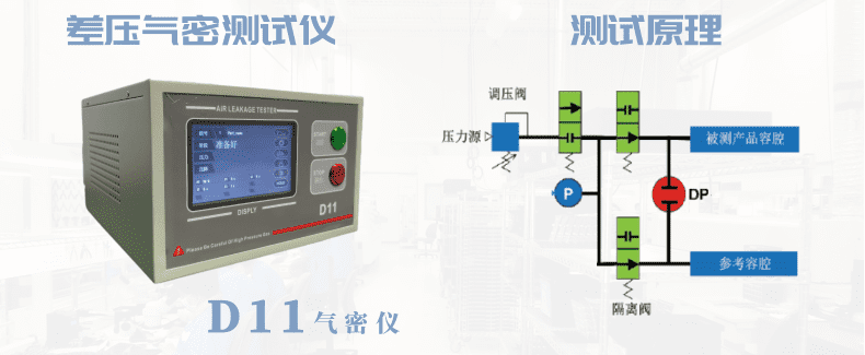 D11差壓氣密測試儀測試原理 D11差壓氣密測試儀測試原理